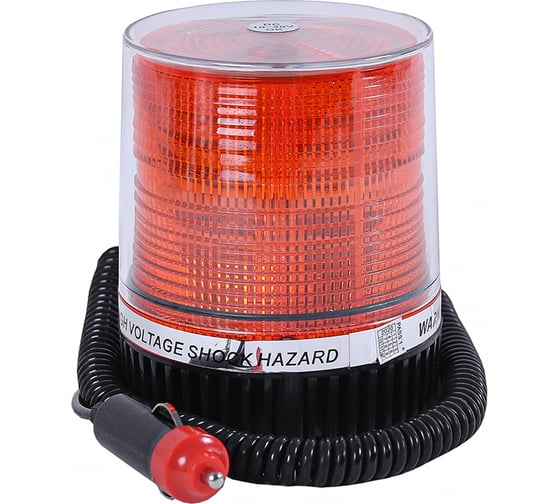 Маяк светодиодный Крал Mistuba желтый, 10-30V, 1 режим, на магните, h-11.5 4341 1