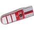 Автомобильная светодиодная лампа Крал T10 W5W 24V LED SMD(3014) красный 5186 1
