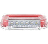 Указатель габаритов Крал красный с подсветкой, на кронштейне, 10 шт 4183