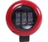 Фара противотуманная универсальная Крал Дальнего света 35W, 9-32V, круглые черный/красный 3697 1