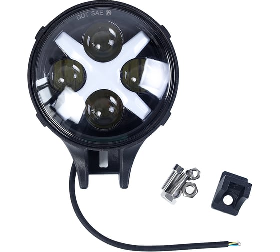 Фара противотуманная универсальная Крал дальний свет 12/80V, 60W, 193*127мм 5551 1