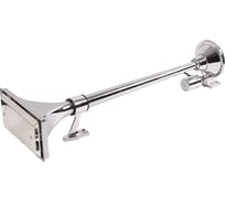 Сигнал воздушный Крал 1-на рожковый квадратный, 640мм, 12/24V, Хром, 3995