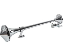 Сигнал Крал YB-201 B 1- рожк. хром кругл.600мм, Конусная защита, 4306