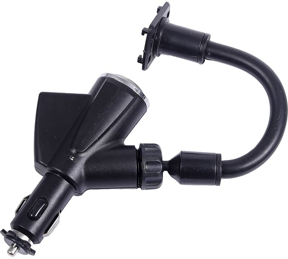 Автомобильный держатель Крал с двумя USB и прикуриватель 5422
