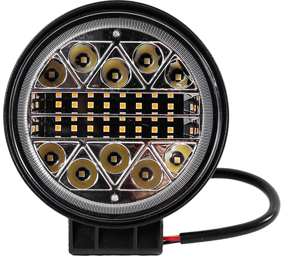 Маяк Крал 10-30 V ,d=42mm, желтый цвет круглый 3807 1
