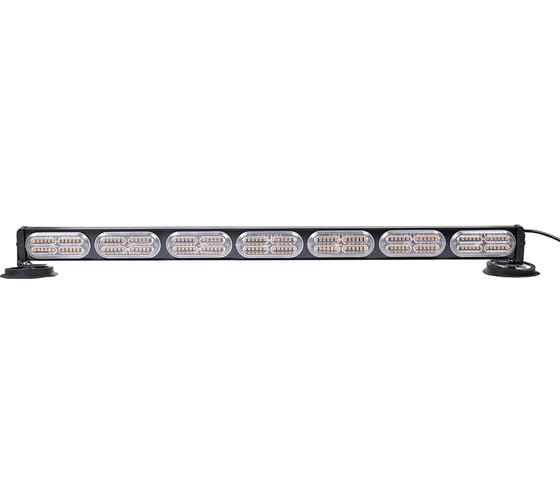 Маяк Крал 71x5x3cm 12-24V желтый цвет 168 LED 6112 1