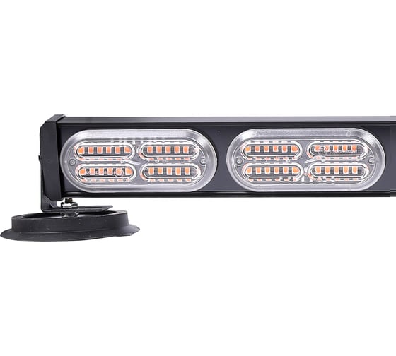 Маяк Крал 71x5x3cm 12-24V желтый цвет 168 LED 6112