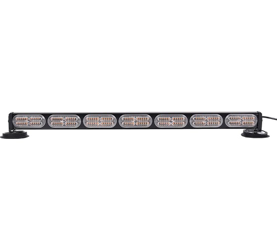Маяк Крал 71x5x3cm 12-24V желтый цвет 168 LED 6112