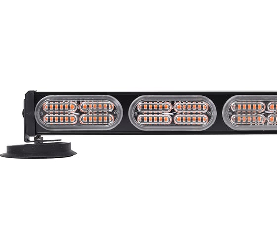 Маяк Крал 71x5x3cm 12-24V желтый цвет 168 LED 6112