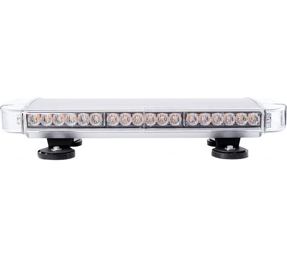 Маяк диодный Крал импульсный 12V-24 V (Люстра/Бел/Больш) Желтый 48 LED 4762 1