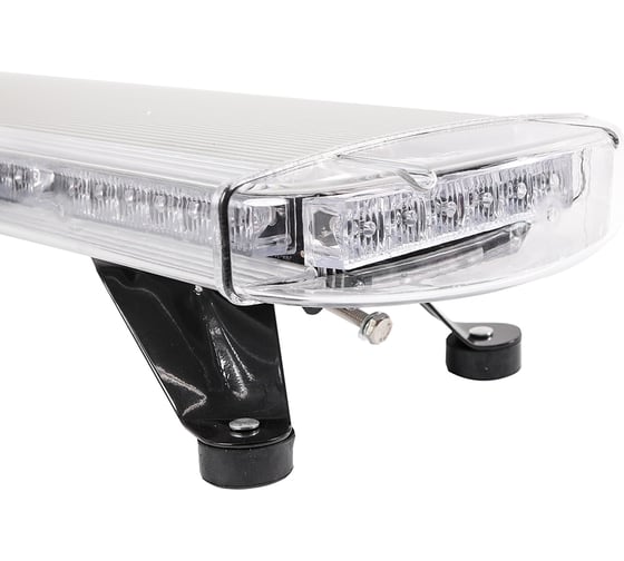 Маяк диодный Крал импульсный 12V-24 V (Люстра/Бел/Больш) Жёлтый 72 LED 4656