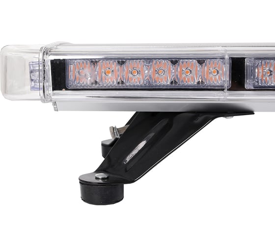Маяк диодный Крал импульсный 12V-24 V (Люстра/Бел/Больш) Жёлтый 72 LED 4656