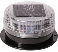 Маяк Крал на солнечной батарее и с аккумулятором белый 4214