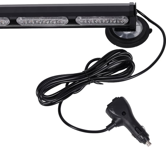 Маяк Крал 87x4.5x3.5см, 12-24V, желтый цвет, 48 LED 6109