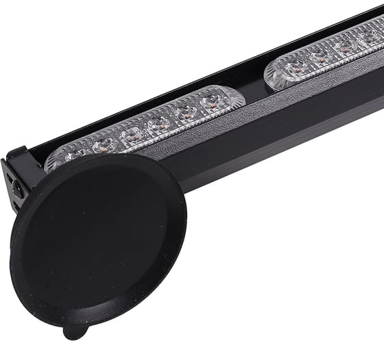 Маяк Крал 87x4.5x3.5см, 12-24V, желтый цвет, 48 LED 6109