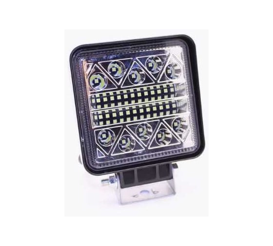 Фара Крал п/т Led 34LED(3W) -102W белый свет (квадратная) 108x108x35 4295