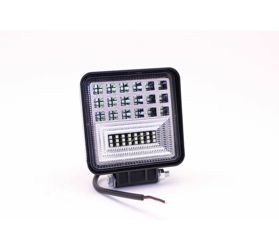 Фара Крал п/т Led 42LED(3W) -126W (квадратная) 108x108x35mm 4297