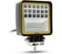 Фара Крал п/т Led 42LED(3W) -126W (с габаритной желтой подсветкой) (квадратная) 4298 1