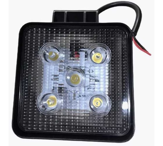 Фара Крал П/Т универ. 10-30V 14 SMD SLIM квадратная 15W (шт) 4299