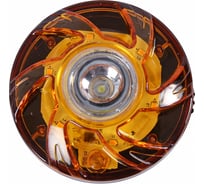 Маяк фонарик Крал на батарейке, желтый, 8 положение 4213