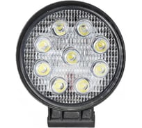 Фара Крал противотуманная круглая 10-30V 30мм 27W 3W*9PCS,6500K±500K(рассеиваемый) 4034