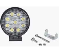 Фара Крал противотуманная универсальная 10-30V 108x108x35мм 27W 3W*9PCS6500K±500K (рассеиваемый) 4035