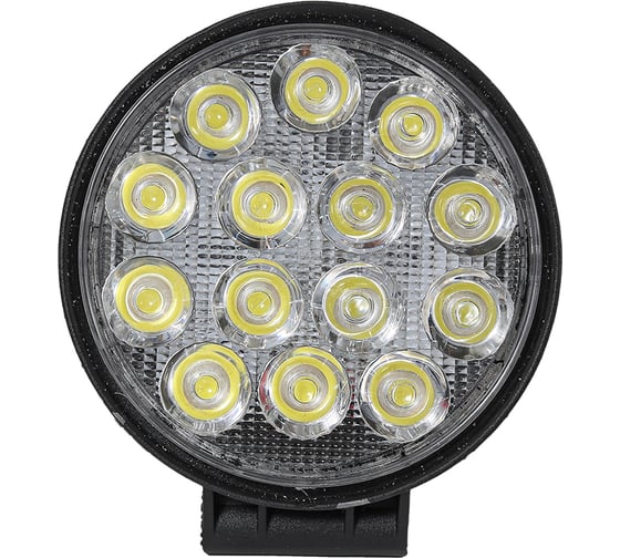 Фара Крал противотуманная универсальная 10-30V 35мм 42W 3W*14PCS/EpistarLEDs ,6500K±500K(рассеиваемый) 4029