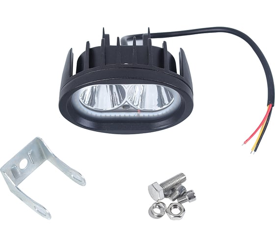 Фара Крал противотуманная универсальная красная 10.1*6.7*7.3см 20W 12V 5552 1