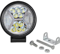 Фара противотуманная Крал дальнего света, с желтым габаритом, 27 ватт 3696