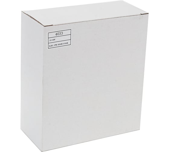 Фара противотуманная Крал круглая 10-30V 110x110x30мм 27W 3W*9PCS,6500K±500K(направленный) 4033