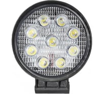 Фара противотуманная Крал круглая 10-30V 30мм 27W 3W*9PCS,6500K±500K(рассеиваемый) D=80мм 5585