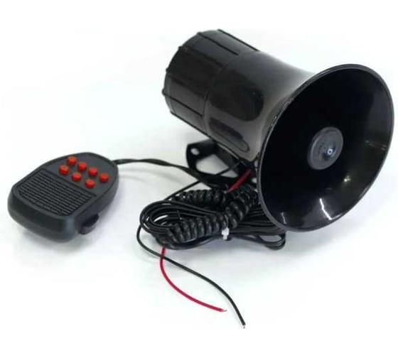 Крякалка на авто с громкоговорителем Крал СГУ 20 W 12В 7 тонов 6687