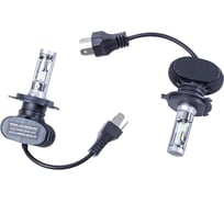 Комплект светодиодных ламп Крал H4-CSP Chip-4000LM 9V-032V 6500К 539 (из 2х) 4358