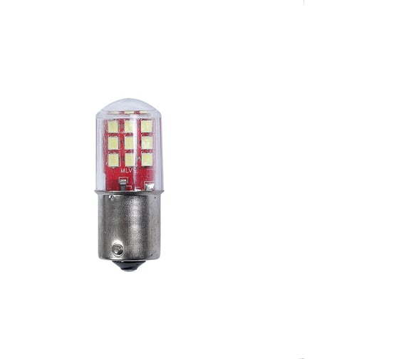 Лампа Крал малый цоколь 24 V одноконтактная (кукуруза 18 диодов) белый 5465