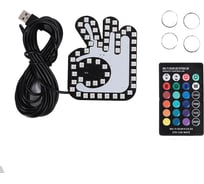 Светодиодная ладонь на заднее стекло автомобиля Крал с 1 режимами (окей) 6278