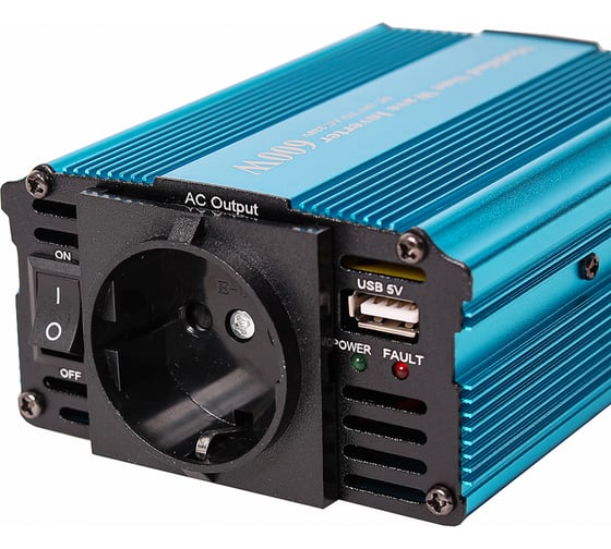 Инвертор Крал с 24 v на 220 v 600 w 4671