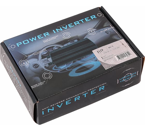 Инвертор Крал с 24 v на 220 v 600 w 4671