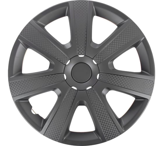 Колпаки Arnezi R14 Hadar 4шт (черно-матовые с текстурой) ABS-пластик A0702014