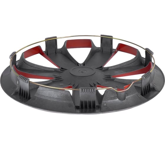 Колпаки Arnezi R14 Andromeda 4шт (серебристо-красные) ABS-пластик A0702070