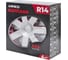 Колпаки Arnezi R14 Andromeda 4шт (серебристо-красные) ABS-пластик A0702070 6