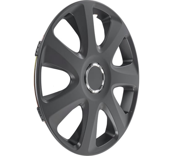 Колпаки Arnezi R16 Saturn 4шт (черно-матовые) ABS-пластик A0702040