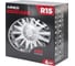 Колпаки Arnezi R15 Sapphire 4шт (серебристые) ABS-пластик A0702034 6