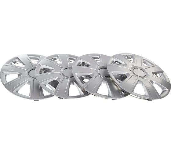 Колпаки Arnezi R15 Gamma 4шт (серебристые) ABS-пластик A0702048