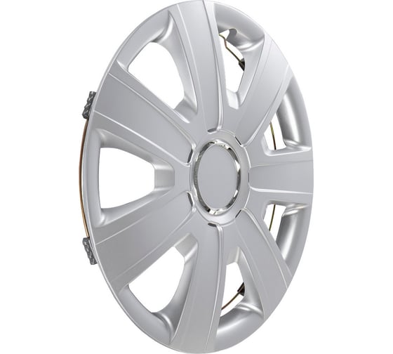 Колпаки Arnezi R15 Gamma 4шт (серебристые) ABS-пластик A0702048