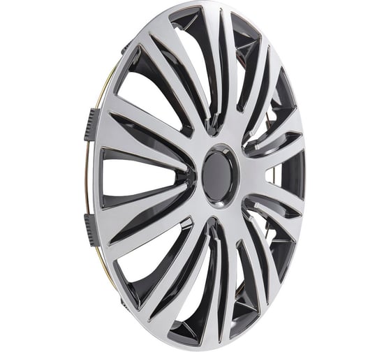 Колпаки Arnezi R15 Galaxy 4шт (серебристо-черные) ABS-пластик A0702025
