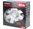Колпаки Arnezi R14 Magellan 4шт (серебристые) ABS-пластик A0702065 6