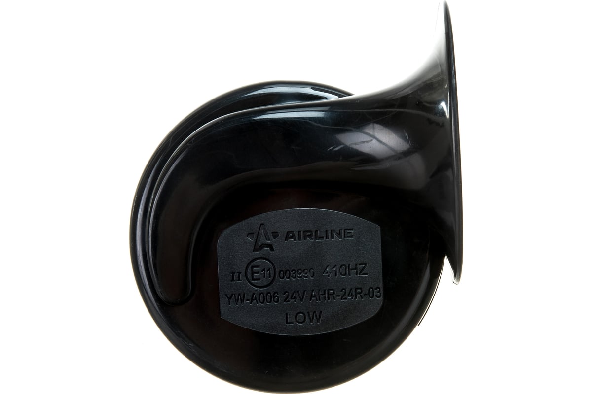 Рупорный звуковой сигнал Airline 90мм 410/510Гц 118дБ 24В, LOW/HIGH ...