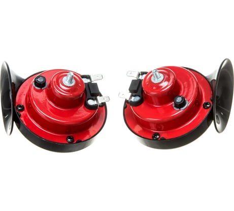 Рупорный звуковой сигнал Airline 90мм 410/510Гц 118дБ 24В, LOW/HIGH, комплект AHR-24R-03