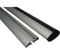 Универсальные алюминиевые дуги ATLANT, крыловидные, серебристые, 110 см, 2 шт. 8823