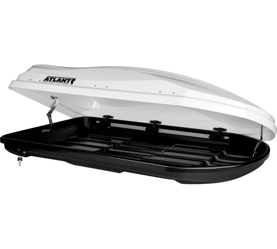 Багажный бокс на крышу ATLANT Diamond 352 л, белый глянцевый 8597